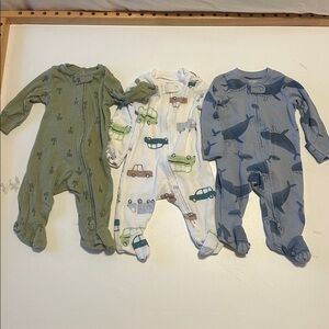Carters Pajamas - 3 pair bundle